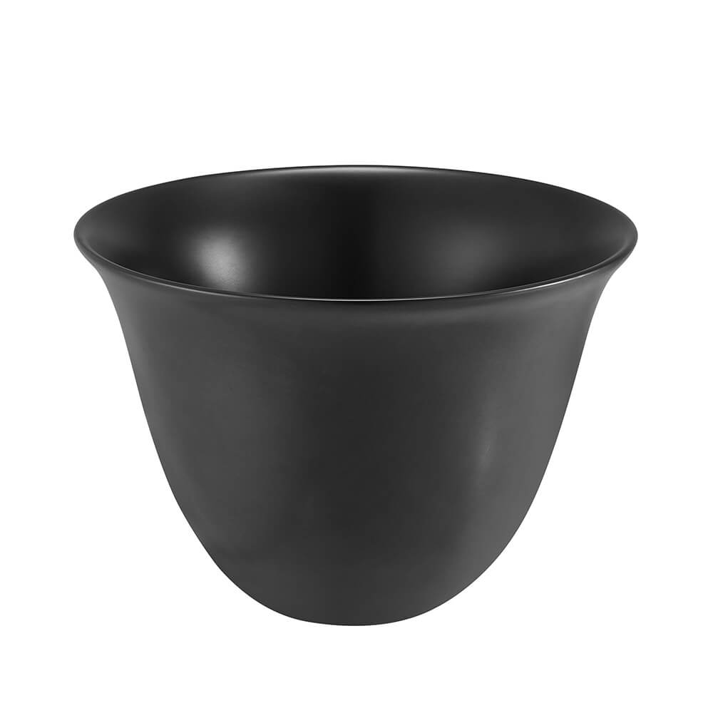 Lavabo đặt bàn hình tròn cao cấp 2696 matt black